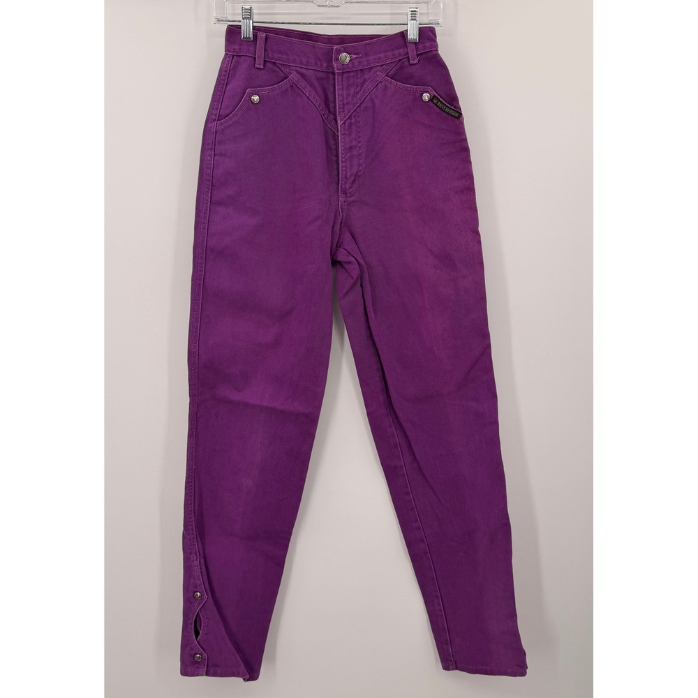 Rocky Mountain Clothing Co Vintage Purple Western High Waist Jeans 29/9 410217